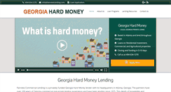 Desktop Screenshot of georgiahardmoney.com